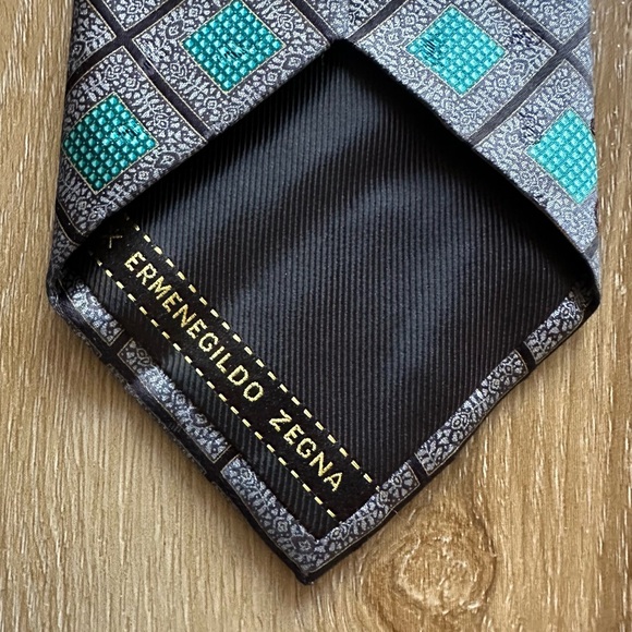 ZEGNA Recent Silk Tie - Picture 5 of 5
